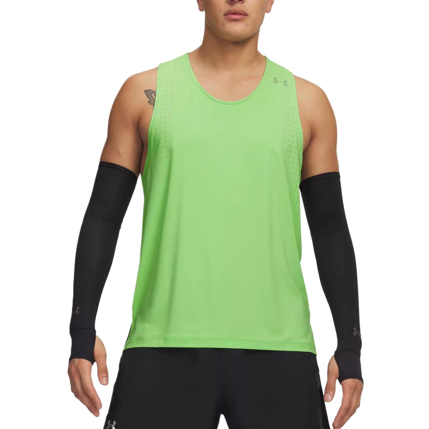 Under Armour Velociti Pro Однотонная дышащая майка без рукавов для бега Мужские топы 6009505-712 S
Under Armour Velociti Pro Однотонная дышащая майка без рукавов для бега Мужские топы 6009505-712 S