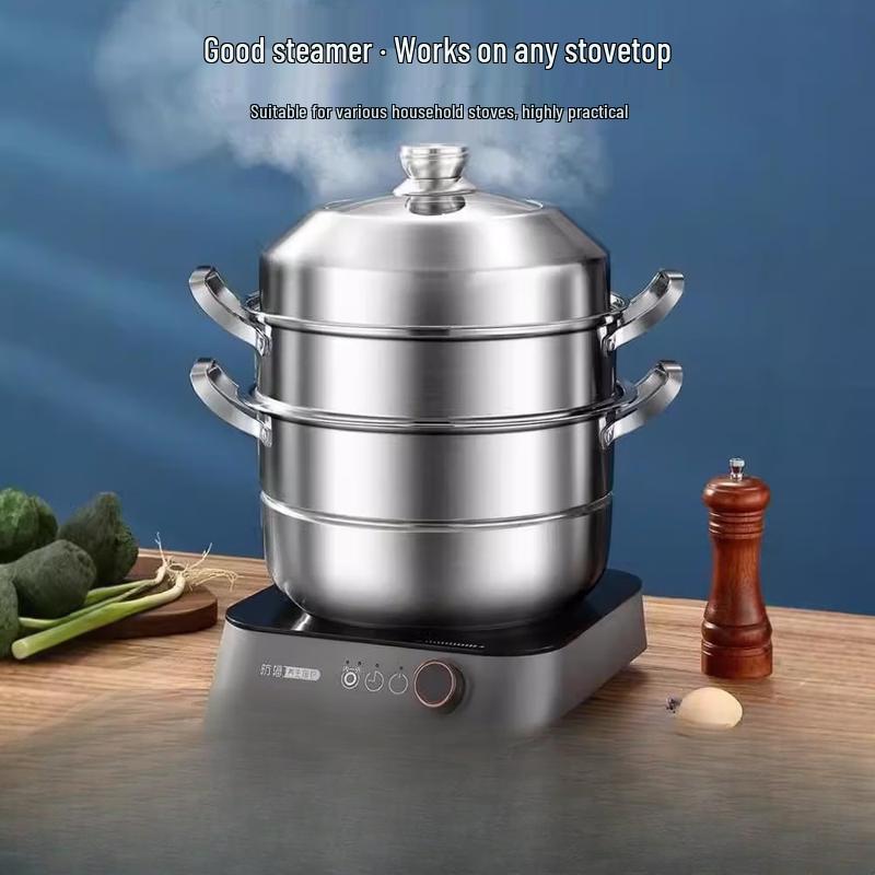 Handun Multi-Layer Stainless Steel Steamer Pot
Handun Multi-Layer Stainless Steel Steamer Pot