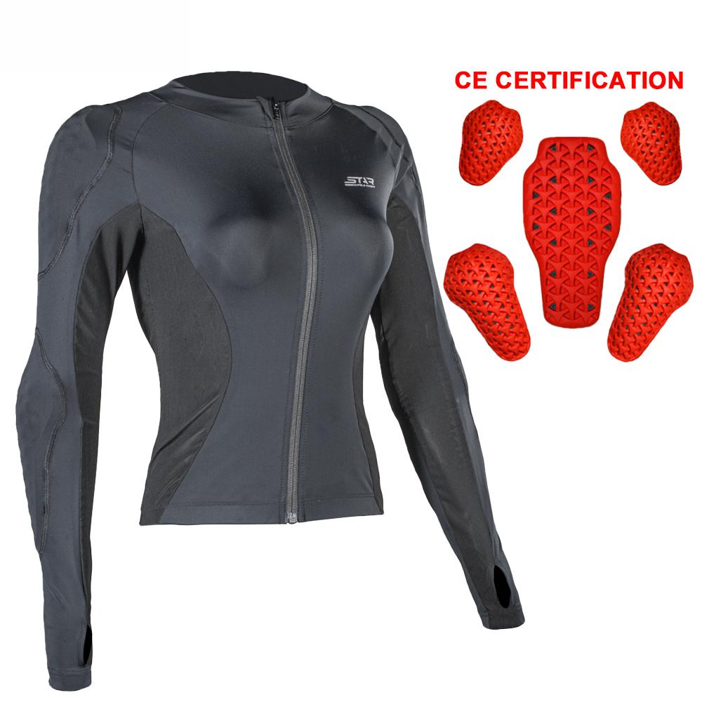 Women s Motorcycle Armor Full Body Summer Motorbike Skiing Protective Jackets Lady Motocross Racing padded clothes CE Approved L чорний
Women s Motorcycle Armor Full Body Summer Motorbike Skiing Protective Jackets Lady Motocross Racing padded clothes CE Approved L чорний