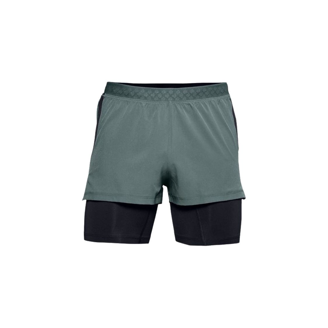 Under Armour Two-In-One Elastic Woven Loose Running Shorts Men shorts Lichen-Blue 1350149-424 M
Under Armour Two-In-One Elastic Woven Loose Running Shorts Men shorts Lichen-Blue 1350149-424 M