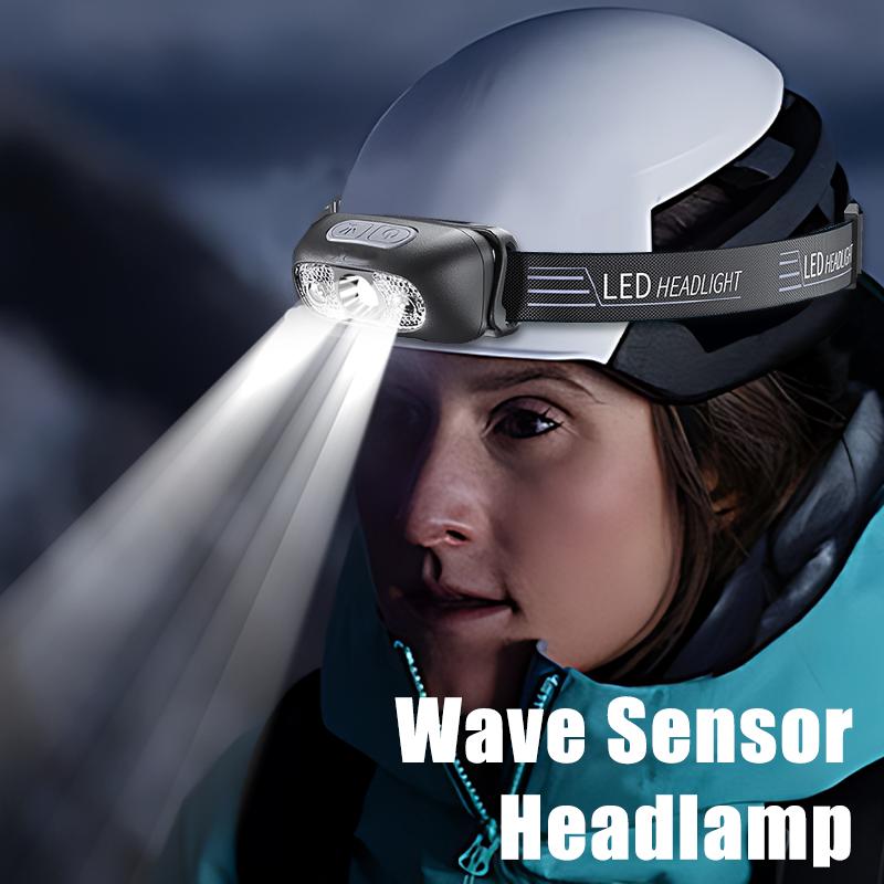 Strong Light Headlamp Portable LED Sensor Headlamp USB Rechargeable Head Flashlight Outdoor Camping Fishing Emergency Lantern
Strong Light Headlamp Portable LED Sensor Headlamp USB Rechargeable Head Flashlight Outdoor Camping Fishing Emergency Lantern