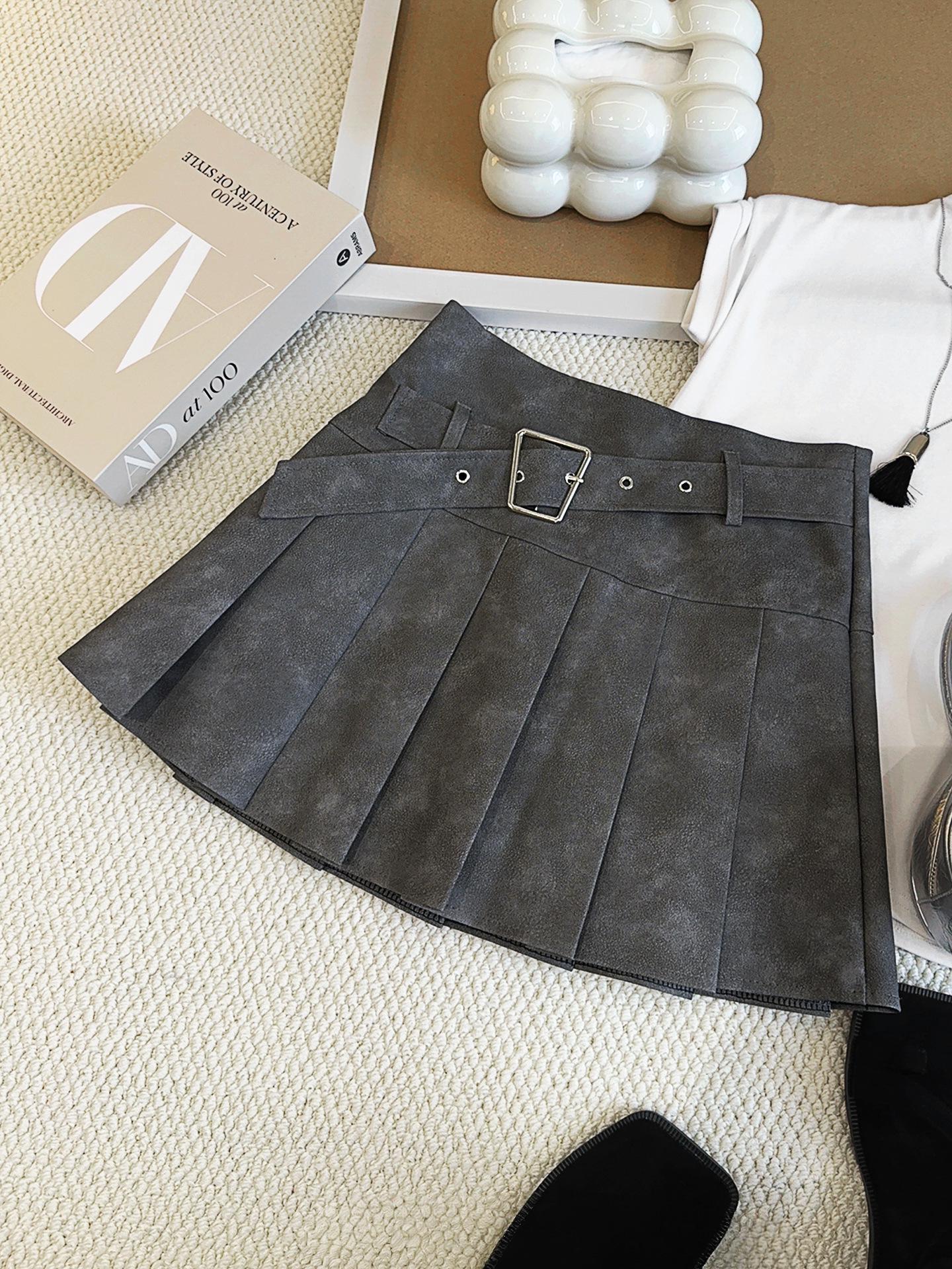 Maillard Tie-Dye Faux Leather A-Line Midi Skirt for Women - Coffee, High Waist, Pleated, Autumn/Winter. Extra Large світло-сірий колір
Maillard Tie-Dye Faux Leather A-Line Midi Skirt for Women - Coffee, High Waist, Pleated, Autumn/Winter. Extra Large світло-сірий колір