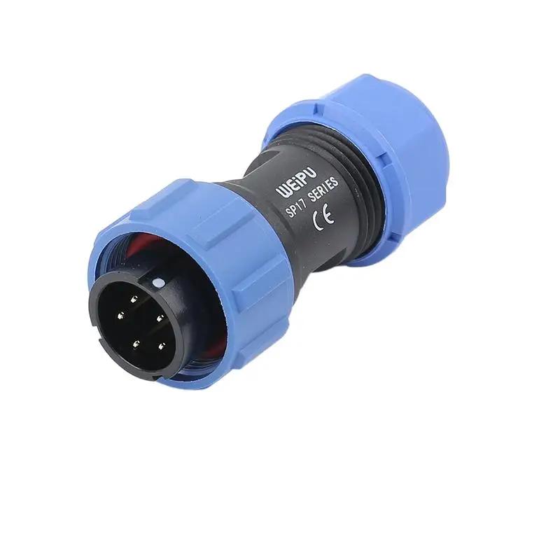 WEIPU SP17 Waterproof IP68 Connector 2 3 4 5 7 9 10 Pin Welding Cable Male Plug Female Socket Adapter Wire to Board Panel Mount
WEIPU SP17 Waterproof IP68 Connector 2 3 4 5 7 9 10 Pin Welding Cable Male Plug Female Socket Adapter Wire to Board Panel Mount