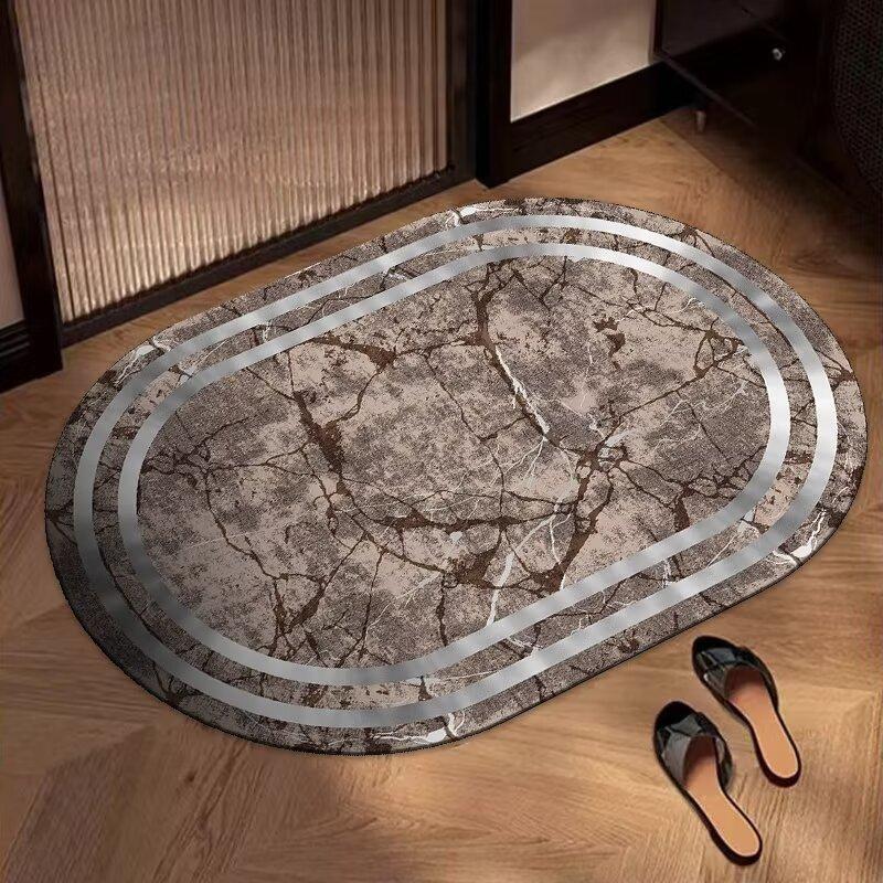 Bohemian Oval Carpet Crystal Velvet Kitchen And Bathroom Entrance Mat Bedroom Floor Mat Home Decoration 60x90cm 24x36inch
Bohemian Oval Carpet Crystal Velvet Kitchen And Bathroom Entrance Mat Bedroom Floor Mat Home Decoration 60x90cm 24x36inch