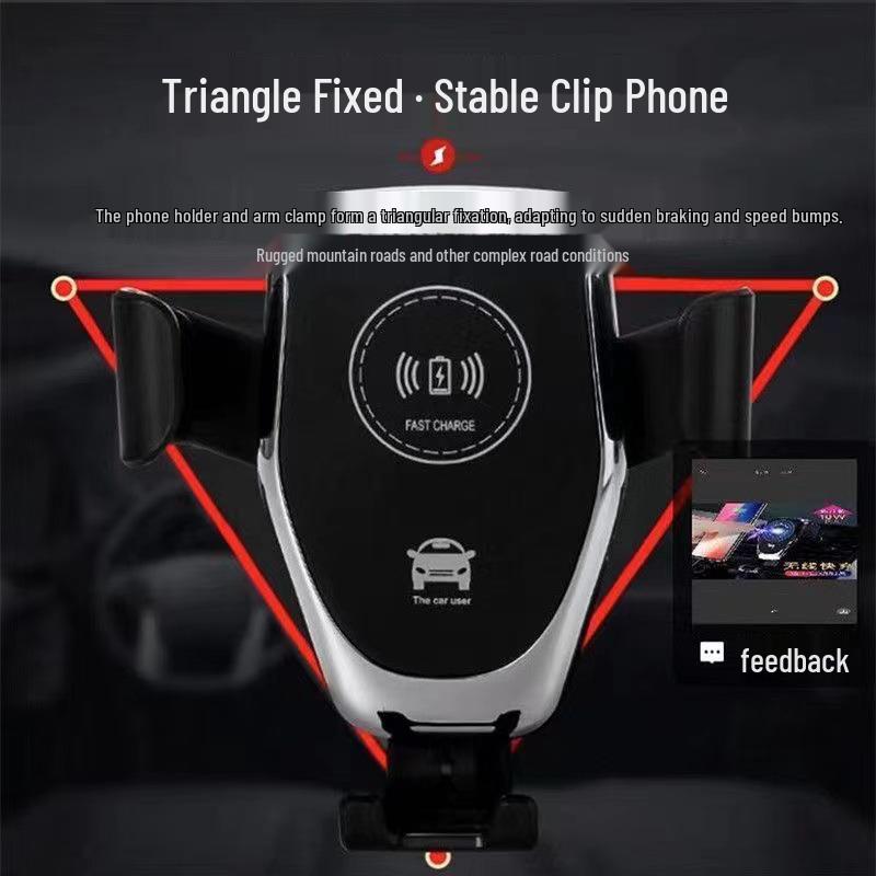 Q12 15W Fast Wireless Car Charger
Q12 15W Fast Wireless Car Charger