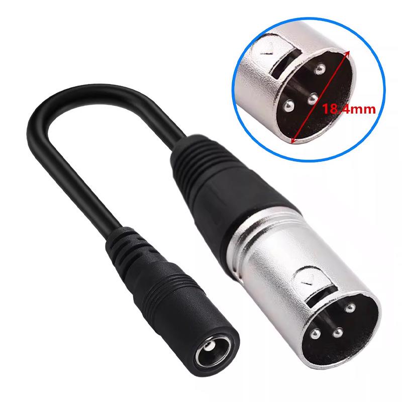 DC5521 Female to XLR Male Charging Adapter Cable for Electric Bikes and XLR Balance Scooters
DC5521 Female to XLR Male Charging Adapter Cable for Electric Bikes and XLR Balance Scooters