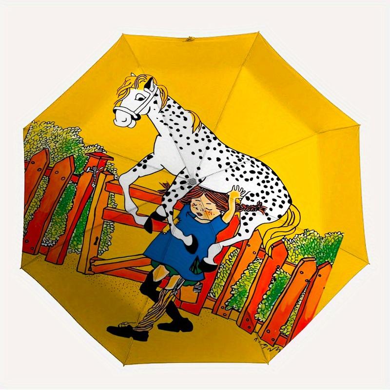 1pc pippi Horse Themed High-quality Umbrella,Automatic Opening and Closing Umbrella,Multi-functional Umbrella G0811323
1pc pippi Horse Themed High-quality Umbrella,Automatic Opening and Closing Umbrella,Multi-functional Umbrella G0811323