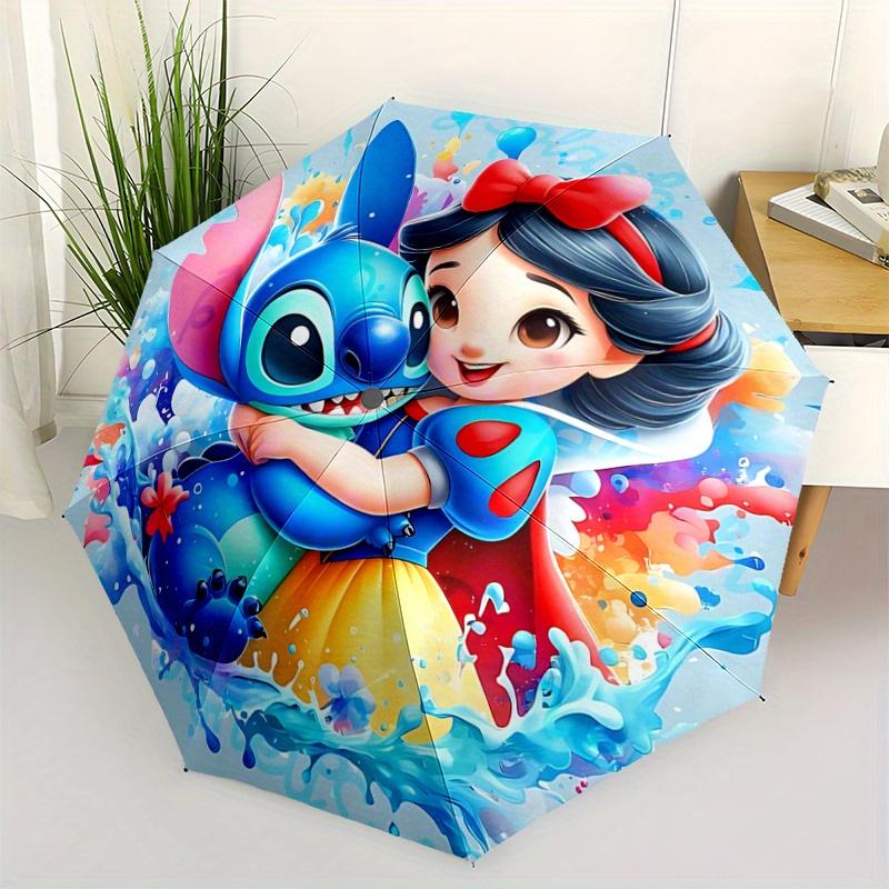 1pc Snow White and Stitch Pattern Umbrella, Fashionable, Personalized, High-Value Folding Umbrella, a Must-Have for Summer, 8-Rib Durable Ir
1pc Snow White and Stitch Pattern Umbrella, Fashionable, Personalized, High-Value Folding Umbrella, a Must-Have for Summer, 8-Rib Durable Ir