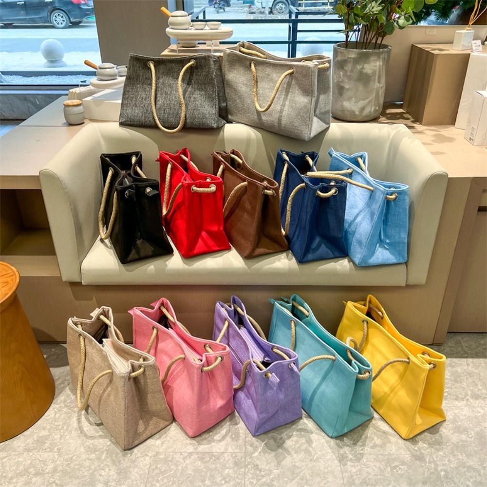 Shoulder Bag Solid Color Handbag Beach Bag Ethnic Style Handba Vintage Linen Tote Bag Women темно-сірий колір
Shoulder Bag Solid Color Handbag Beach Bag Ethnic Style Handba Vintage Linen Tote Bag Women темно-сірий колір