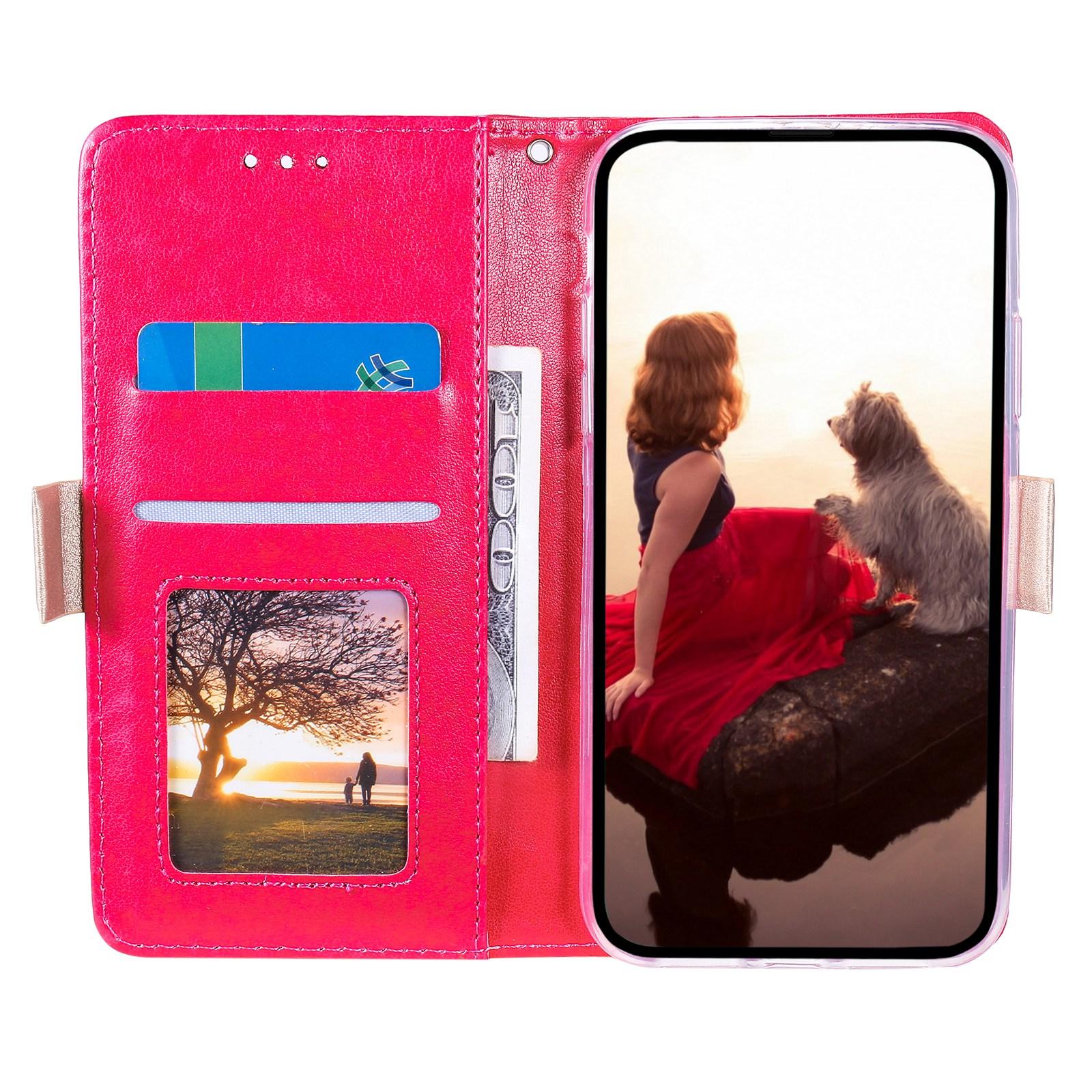 For Samsung Galaxy S23 PU Leather Shockproof Case Zipper Wallet Phone Case Lace Flower Pattern Phone Stand Cover with Bowknot Wrist Strap Rose
For Samsung Galaxy S23 PU Leather Shockproof Case Zipper Wallet Phone Case Lace Flower Pattern Phone Stand Cover with Bowknot Wrist Strap Rose