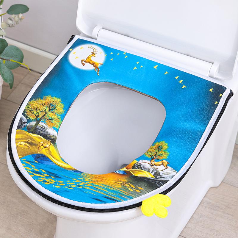 Toilet seat seat zipper thickened universal comfortable printed seat seat seat seat toilet seat toilet cover
Toilet seat seat zipper thickened universal comfortable printed seat seat seat seat toilet seat toilet cover