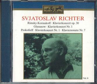 CD RICHTER - Richeter Collection Vol.8 Rimsky Ko GD69080 BMG Japan Classical Used
CD RICHTER - Richeter Collection Vol.8 Rimsky Ko GD69080 BMG Japan Classical Used