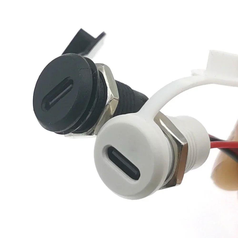 10 шт. Внешний спиральный зубчатый USB-разъем 2pin USB Type-C для автомобильного зарядного порта чёрный
10 шт. Внешний спиральный зубчатый USB-разъем 2pin USB Type-C для автомобильного зарядного порта чёрный