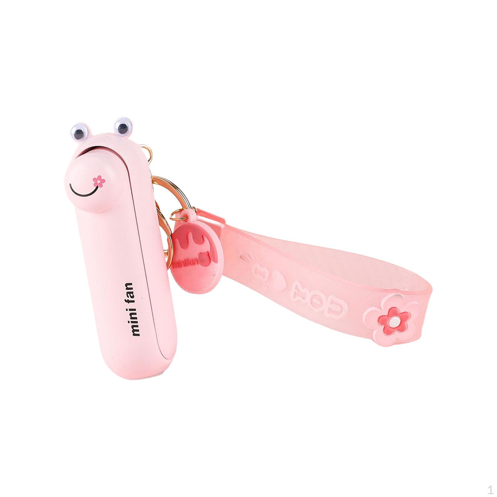 Keychain Fan Cooling Fan, Mini with Light, Cute Pocket Folding Personal for Office Frog Pink
Keychain Fan Cooling Fan, Mini with Light, Cute Pocket Folding Personal for Office Frog Pink