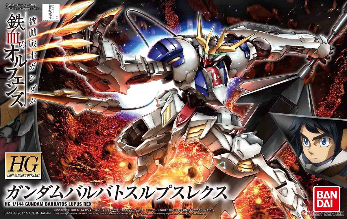 Мобильный костюм HG Gundam Iron-Blooded Orphans Gundam Barbatos Lupus Rex 1144, пластиковая модель с цветовой кодировкой
Мобильный костюм HG Gundam Iron-Blooded Orphans Gundam Barbatos Lupus Rex 1144, пластиковая модель с цветовой кодировкой