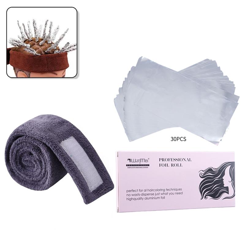 31pcs Hair Perm Set Perm Facial Headband with Tin Foil Hair Coloring Adjustable Towel Absorb Water Band Hair Styling Tools Salon
31pcs Hair Perm Set Perm Facial Headband with Tin Foil Hair Coloring Adjustable Towel Absorb Water Band Hair Styling Tools Salon