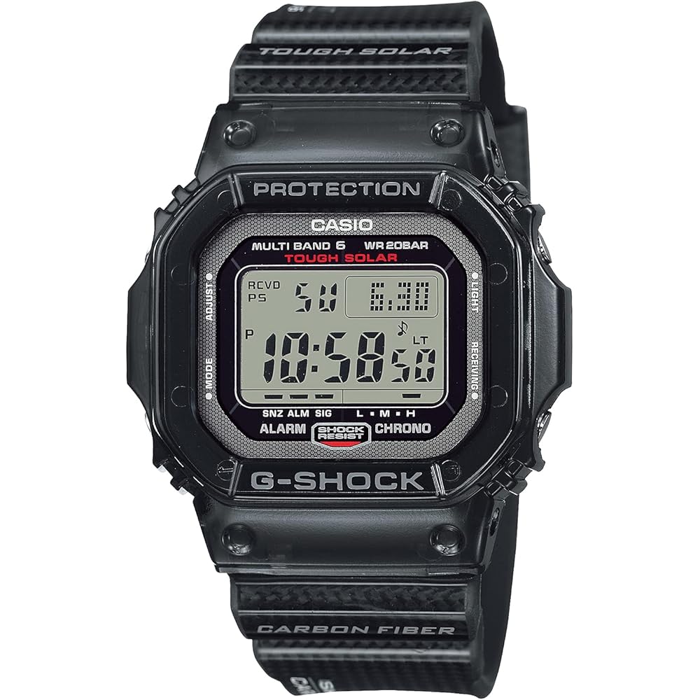 Casio G-Shock GW-S5600U-1JF Men s Watch Black Carbon Fiber Insert Solar Radio Controlled Titanium Parts
Casio G-Shock GW-S5600U-1JF Men s Watch Black Carbon Fiber Insert Solar Radio Controlled Titanium Parts
