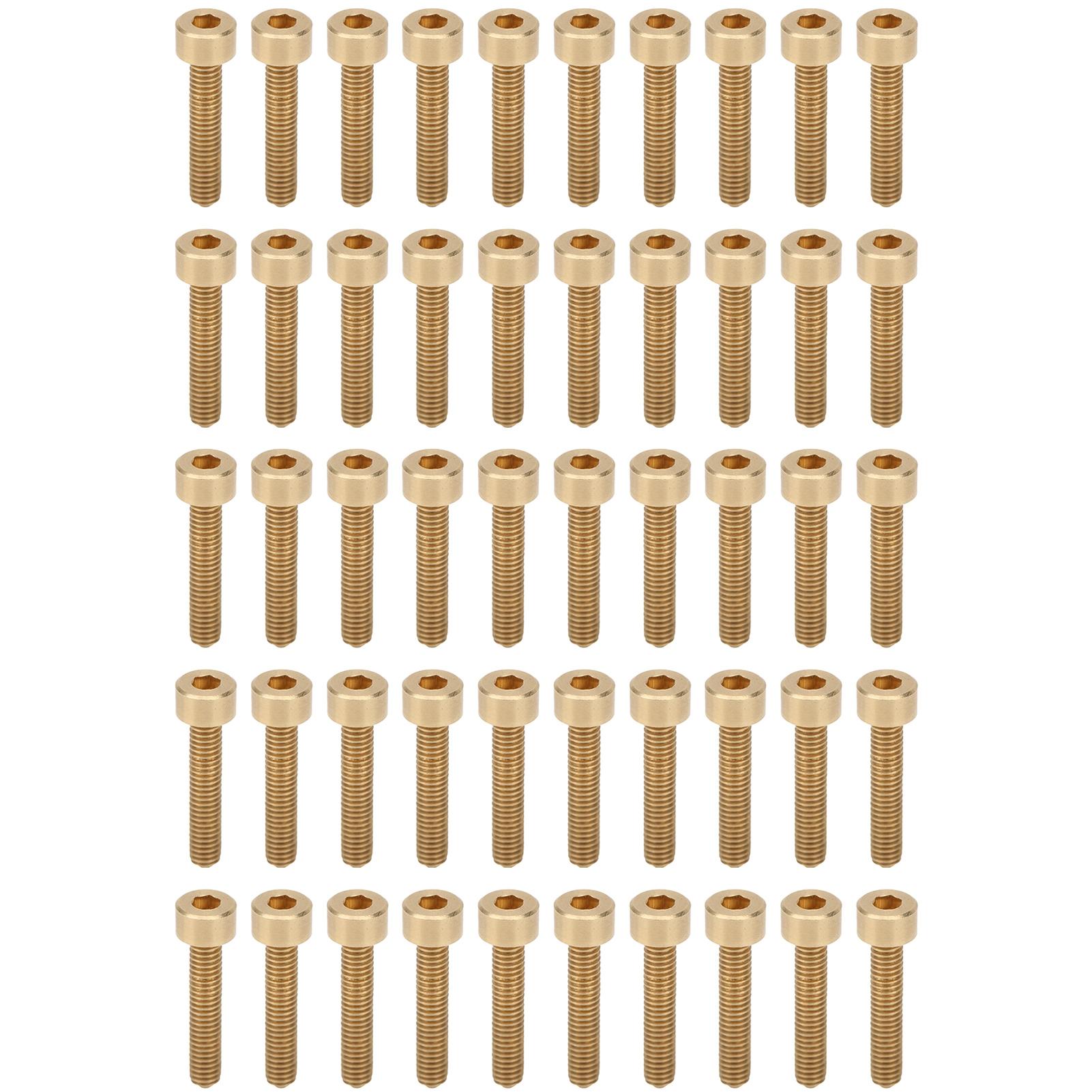 50Pcs Cap Hex Socket Screw Copper Fastener Hardware Tools Industrial Supplies M4M4x20
50Pcs Cap Hex Socket Screw Copper Fastener Hardware Tools Industrial Supplies M4M4x20