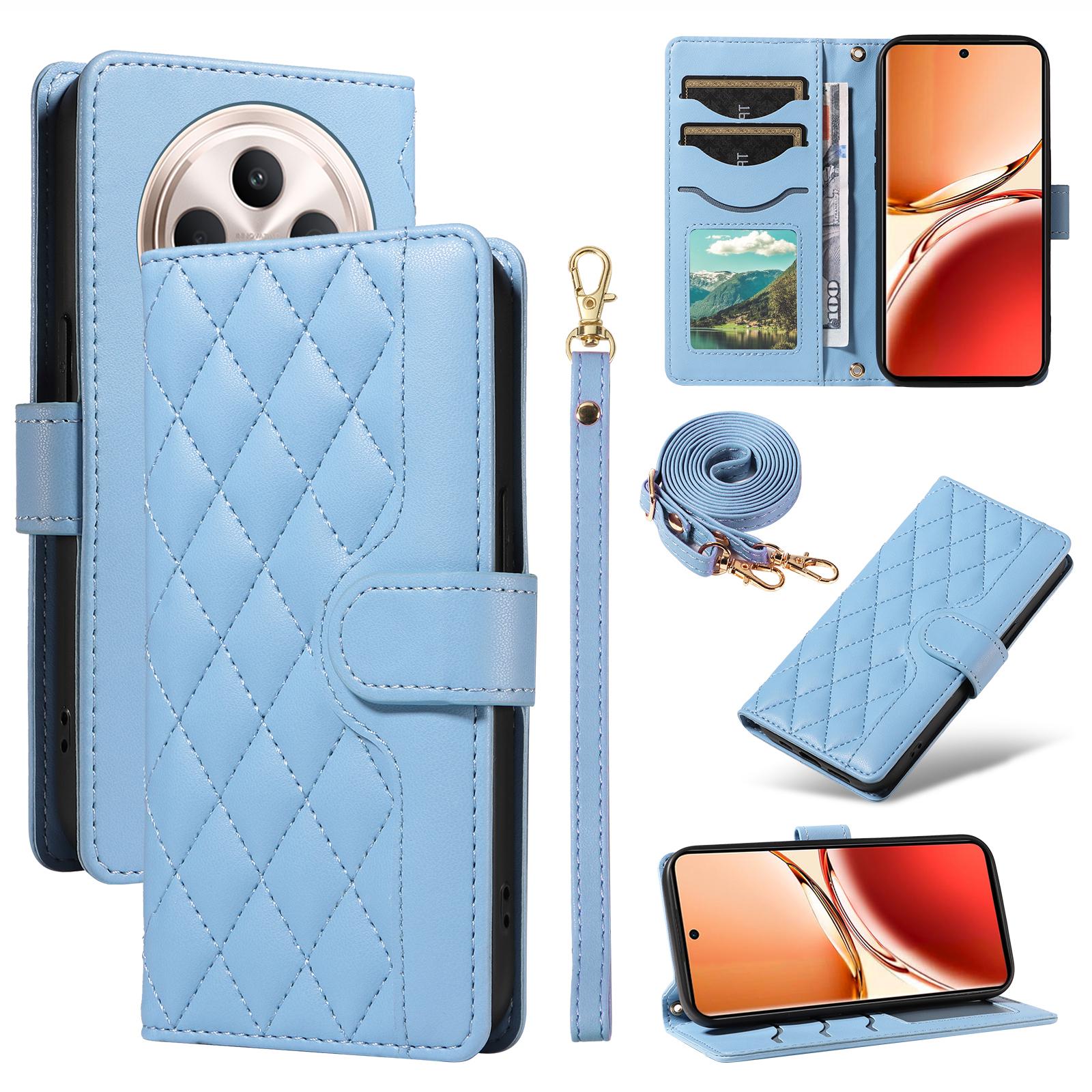 For Oppo Reno12 F 5G Case Wallet Rhombus Leather Phone Cover with Shoulder Strap,Wrist Strap D
For Oppo Reno12 F 5G Case Wallet Rhombus Leather Phone Cover with Shoulder Strap,Wrist Strap D
