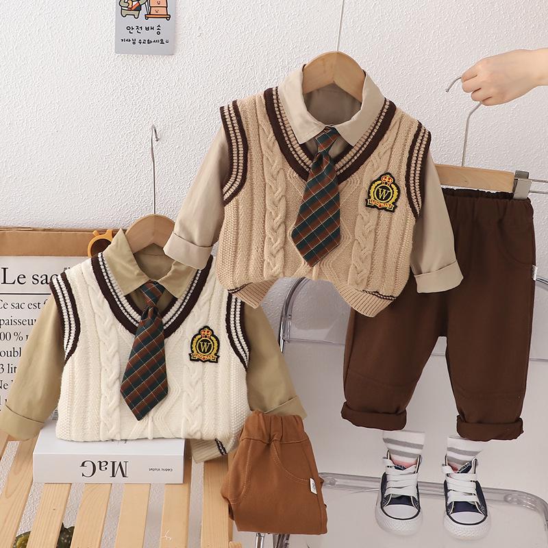 Boys College Style Spring Clothing Suits for Children Ages 1-6 (2025 New Collection) 110 cm білий
Boys College Style Spring Clothing Suits for Children Ages 1-6 (2025 New Collection) 110 cm білий