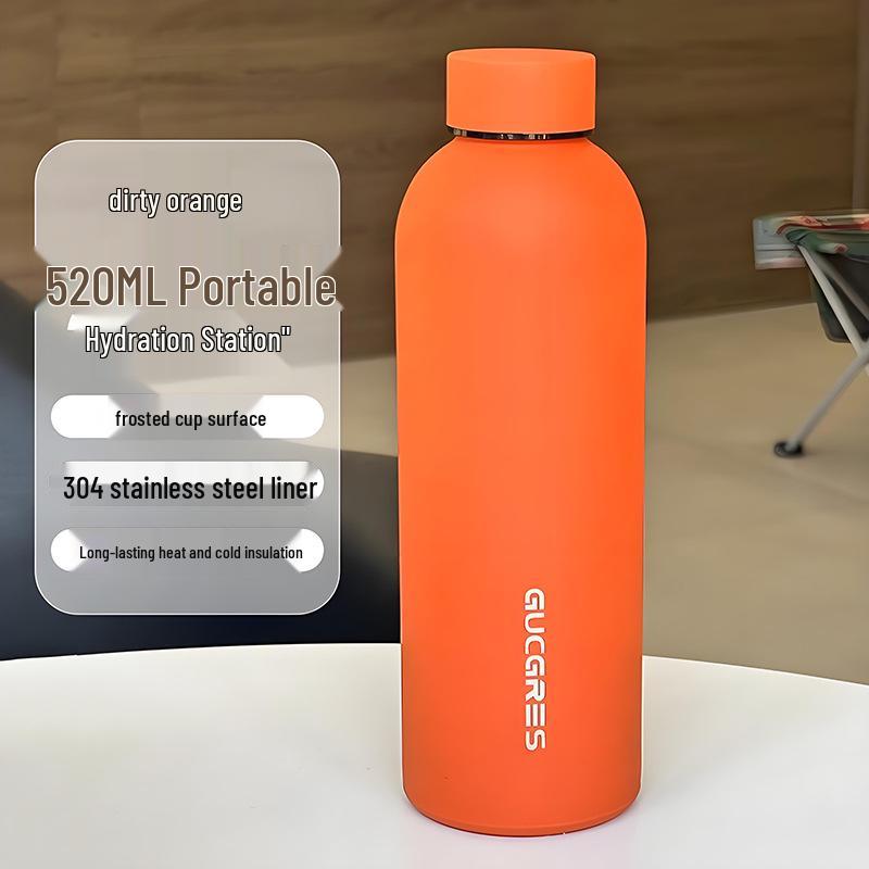 Термостакан спортивный из нержавеющей стали большой вместимости - Портативный для мужчин и женщин для использования на открытом воздухе 401-500ml оранжевый
Термостакан спортивный из нержавеющей стали большой вместимости - Портативный для мужчин и женщин для использования на открытом воздухе 401-500ml оранжевый