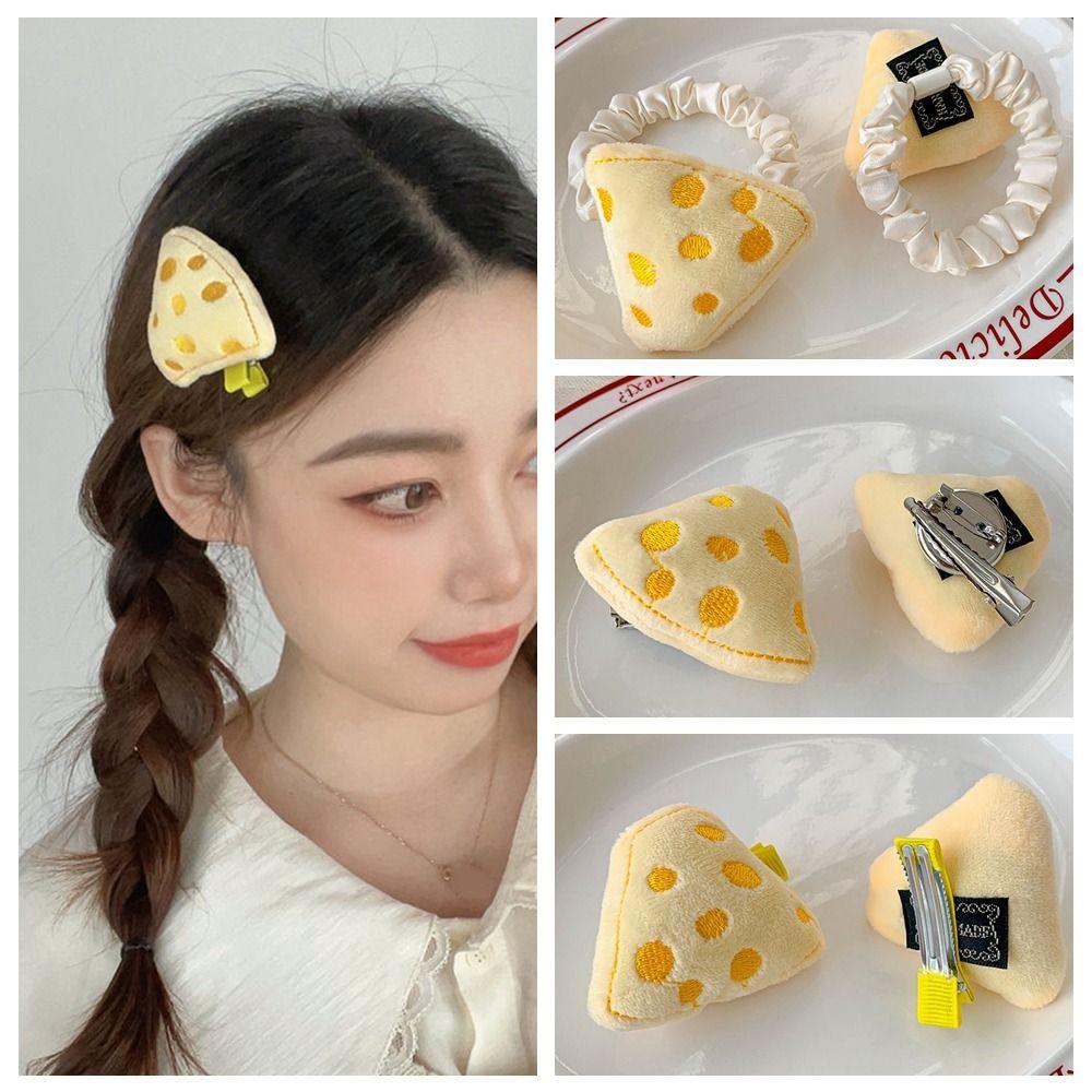 Korean Style Cheese Hair Rope Side Clip Cheese Hair Scrunchies Sweet Elastic Hair Band Baby
Korean Style Cheese Hair Rope Side Clip Cheese Hair Scrunchies Sweet Elastic Hair Band Baby