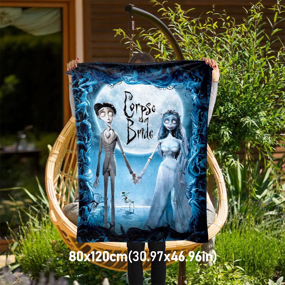 1pc Corpse BrideOutdoor Flannel Blanket Soft Plush Decor for Picnics, camping,Bedroom, Playroom, or Lunch Breakn1238A 80x120cm(31x47inch)
1pc Corpse BrideOutdoor Flannel Blanket Soft Plush Decor for Picnics, camping,Bedroom, Playroom, or Lunch Breakn1238A 80x120cm(31x47inch)