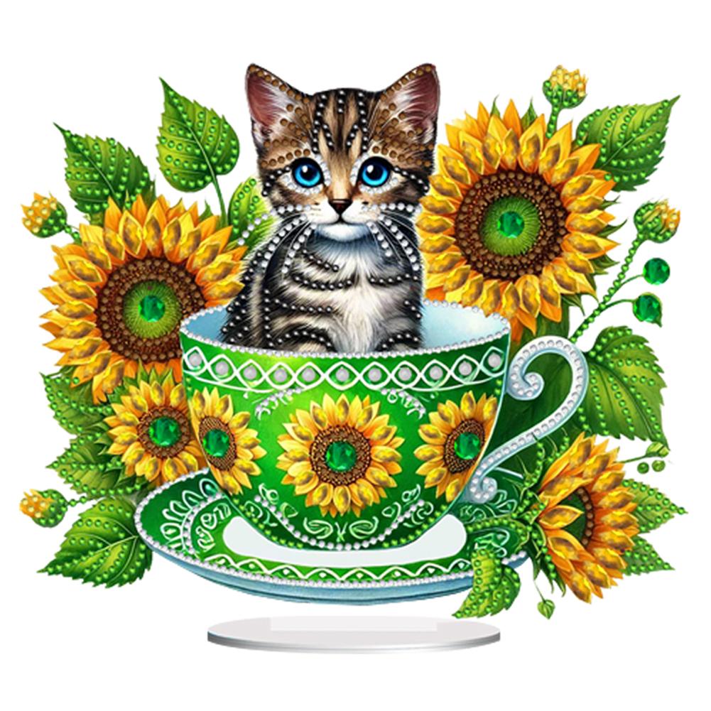 2D плоская чашка для чая кошка DIY Настольное украшение Алмазная живопись Наборы Алмазное искусство 5D DIY Настольные украшения
2D плоская чашка для чая кошка DIY Настольное украшение Алмазная живопись Наборы Алмазное искусство 5D DIY Настольные украшения