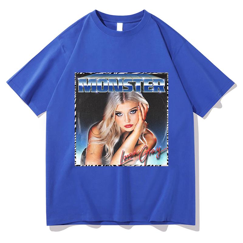 Loren Gray Monster Printed Tshirts Short Sleeve Cotton Fashion Female Tshirt Unisex Streetwear Casual Women T Shirts Streetwear 4XL
Loren Gray Monster Printed Tshirts Short Sleeve Cotton Fashion Female Tshirt Unisex Streetwear Casual Women T Shirts Streetwear 4XL