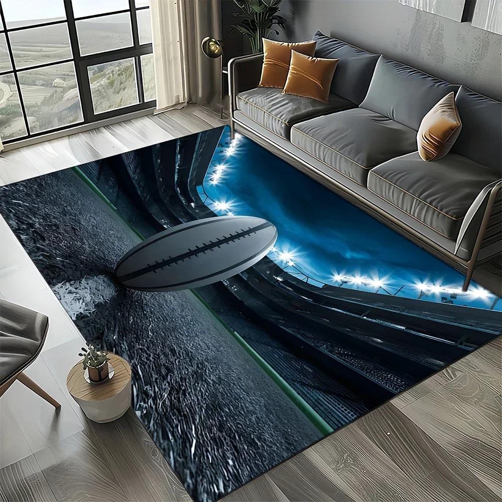 American Football-themed Rug Home Decor for Sports Enthusiasts Carpet for Living Room Bedroom and Game Room Anti-slip Door Mat 40X60CM
American Football-themed Rug Home Decor for Sports Enthusiasts Carpet for Living Room Bedroom and Game Room Anti-slip Door Mat 40X60CM