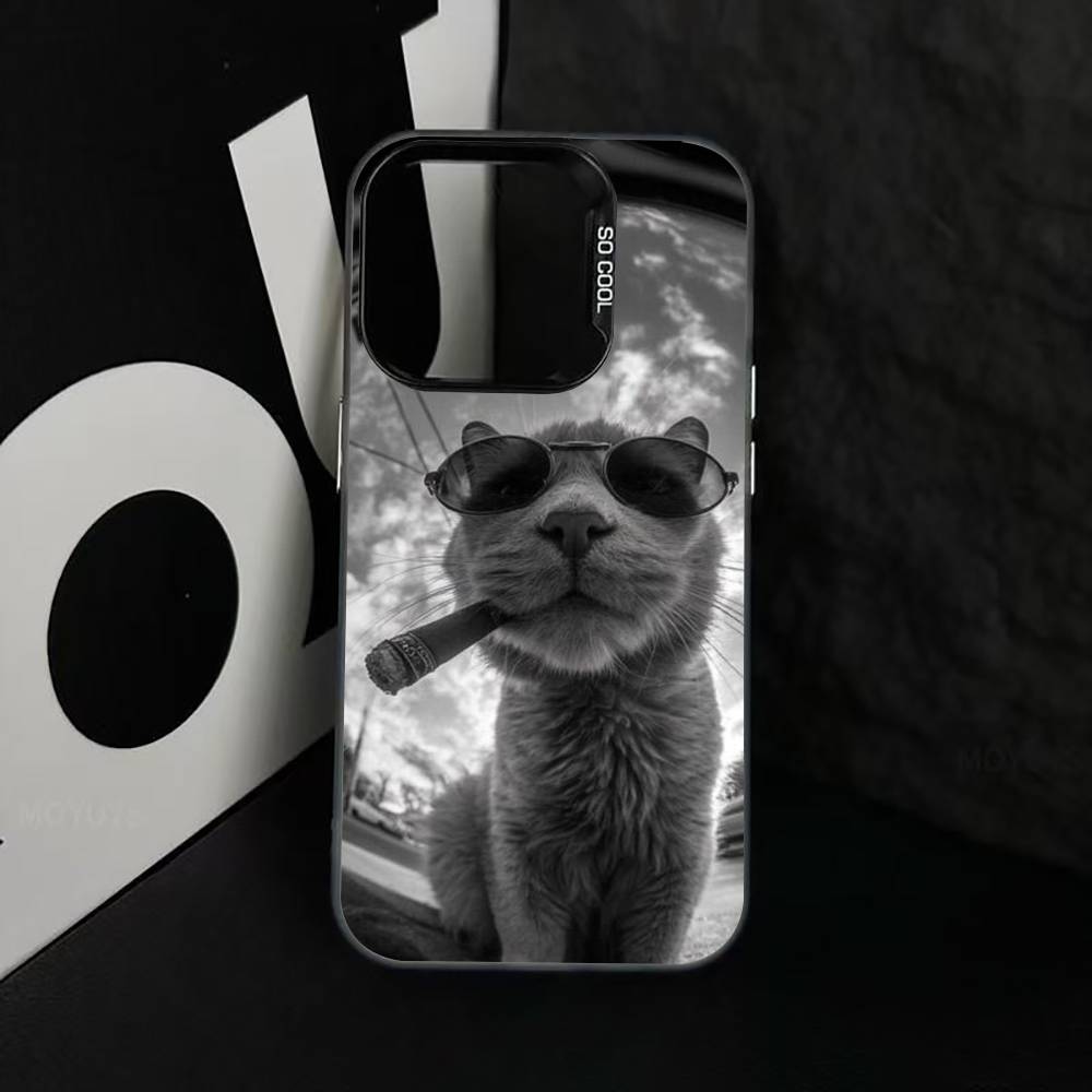 Cool cat Phone Case For iPhone 17,16,15,14,13,12,11 Plus,Pro Max,XS,Colorful Silver Phone case Funda Cover iPhone12PRO
Cool cat Phone Case For iPhone 17,16,15,14,13,12,11 Plus,Pro Max,XS,Colorful Silver Phone case Funda Cover iPhone12PRO