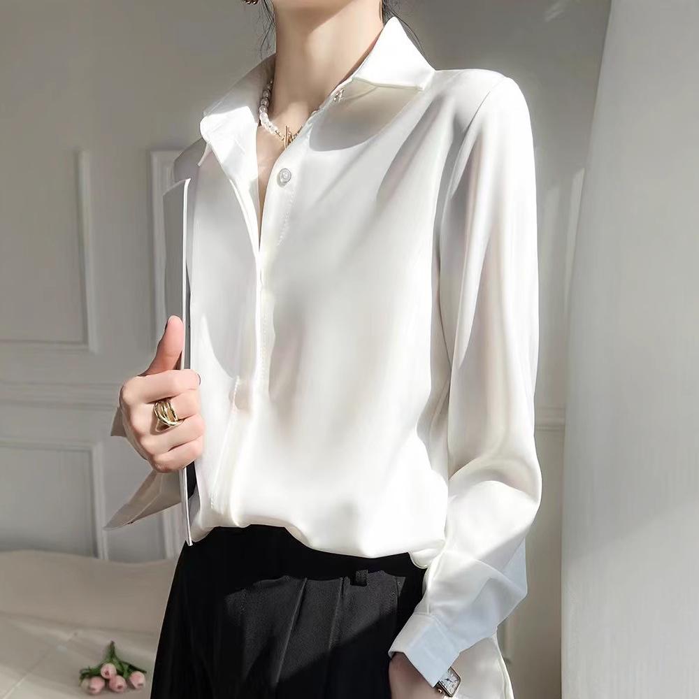 Professional White Long Sleeve Women s Formal Work Shirt - Spring/Summer 2025 Collection S below 52.5 kg
Professional White Long Sleeve Women s Formal Work Shirt - Spring/Summer 2025 Collection S below 52.5 kg