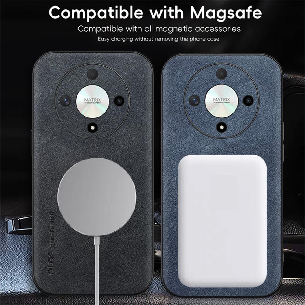WANLONFENG YBP Series Magnetic Case with Tempered Glass Film For Honor X9b 5G/X50 5G/Magic6 Lite 5G PU+TPU Phone Cover Precise Cutouts Black
WANLONFENG YBP Series Magnetic Case with Tempered Glass Film For Honor X9b 5G/X50 5G/Magic6 Lite 5G PU+TPU Phone Cover Precise Cutouts Black