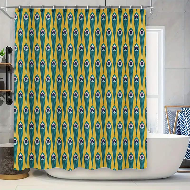 Bathroom Shower Curtain Peacock Floral Pattern Waterproof Fabric Decor Vintage Blue Green Washable Home Hotel Spa W60H190(CM)-1 Pcs
Bathroom Shower Curtain Peacock Floral Pattern Waterproof Fabric Decor Vintage Blue Green Washable Home Hotel Spa W60H190(CM)-1 Pcs