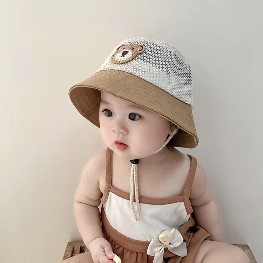 Cartoon Bear Fisherman Cap Sunscreen Kids Bucket Hat Fashion Baby Sun Hat Outdoor бежевий
Cartoon Bear Fisherman Cap Sunscreen Kids Bucket Hat Fashion Baby Sun Hat Outdoor бежевий