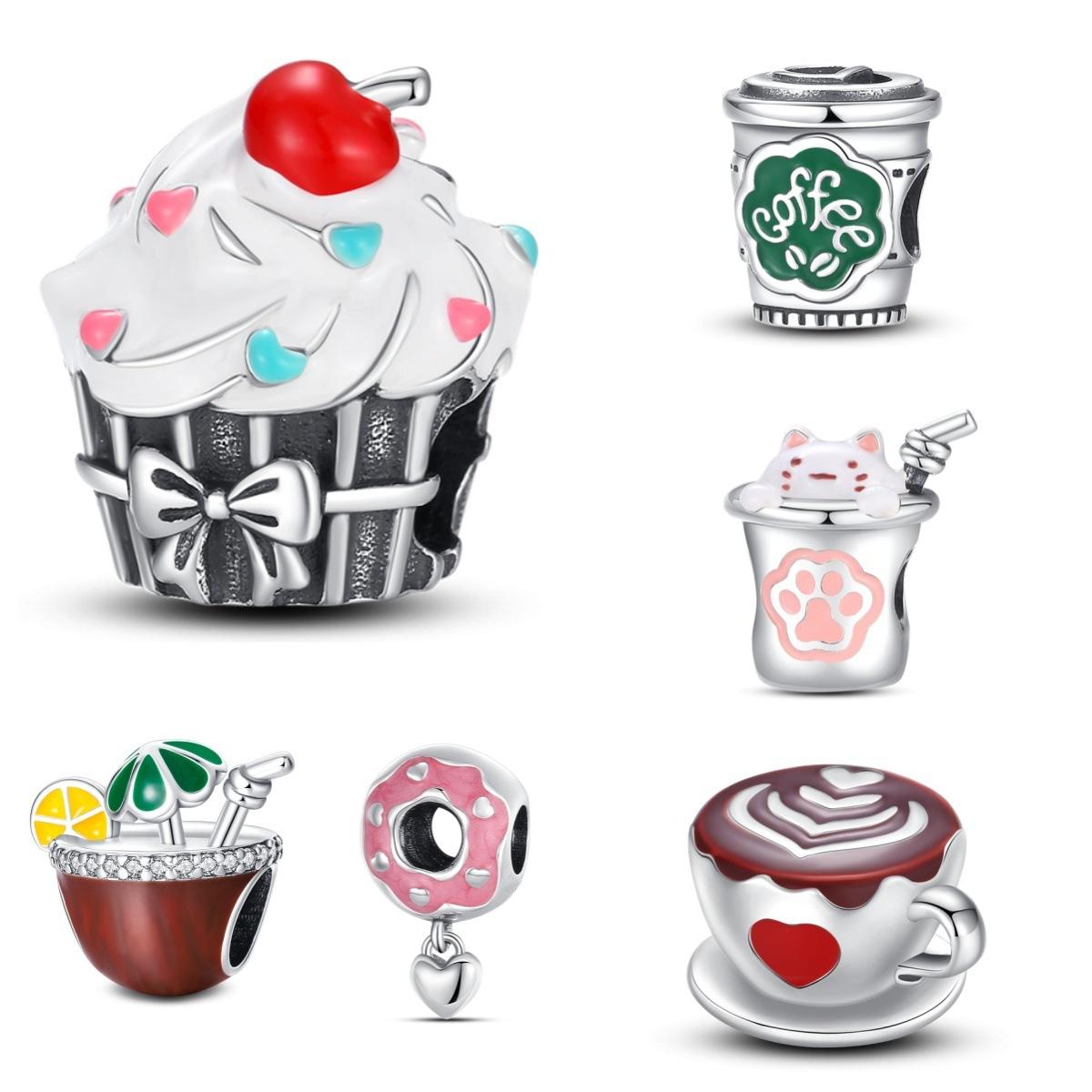 Ювелирные аксессуары из серебра 925 пробы своими руками, бисерные бусины для чашек послеобеденного чая и кофе
Ювелирные аксессуары из серебра 925 пробы своими руками, бисерные бусины для чашек послеобеденного чая и кофе