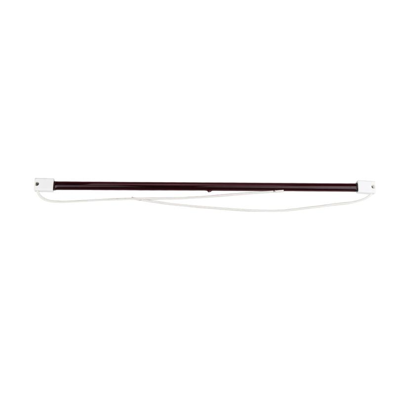 4 pieces of 400mm 1KW 220V Ruby Color Vacuum Halogen Heat Tube with Tungsten Wire IR lamp Infrared Quartz Element
4 pieces of 400mm 1KW 220V Ruby Color Vacuum Halogen Heat Tube with Tungsten Wire IR lamp Infrared Quartz Element