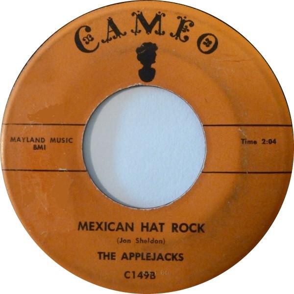 7inch Record APPLEJACKS - Mexican Hat Rock / Stop! Red Light! C149 Cameo 1958 US Rock Used
7inch Record APPLEJACKS - Mexican Hat Rock / Stop! Red Light! C149 Cameo 1958 US Rock Used