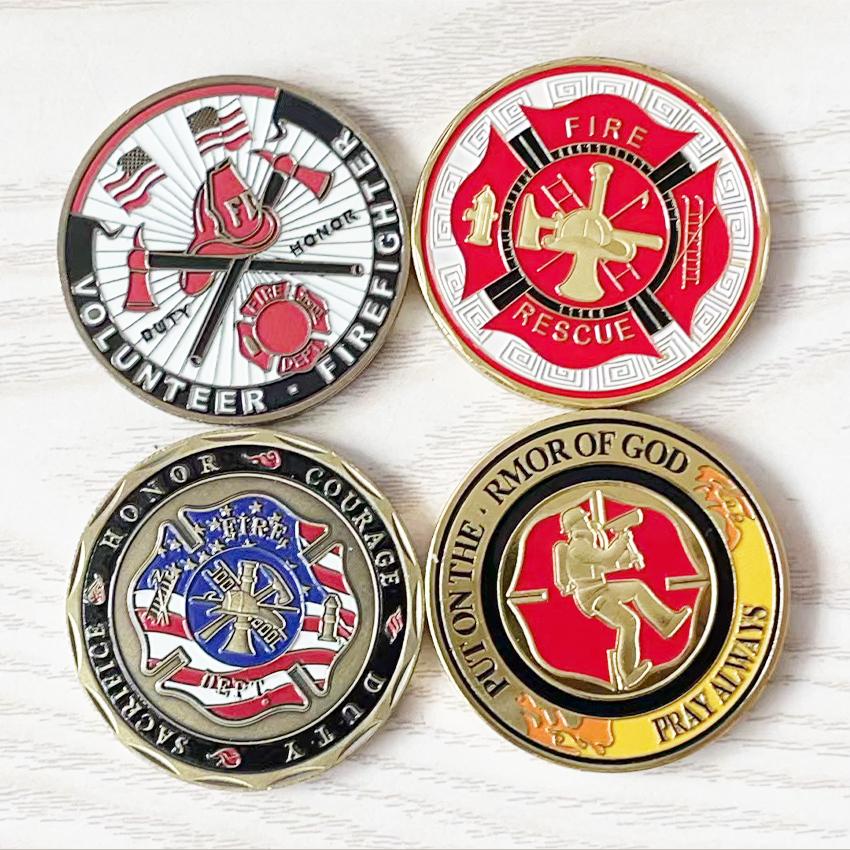 American Firefighter Challenge Coin Commemorative Coin золотой
American Firefighter Challenge Coin Commemorative Coin золотой