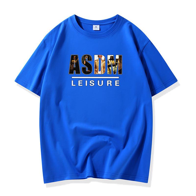 Мужская модная футболка свободного кроя с коротким рукавом, с цветными блоками и принтом, из сострадательного хлопка 6XL
Мужская модная футболка свободного кроя с коротким рукавом, с цветными блоками и принтом, из сострадательного хлопка 6XL