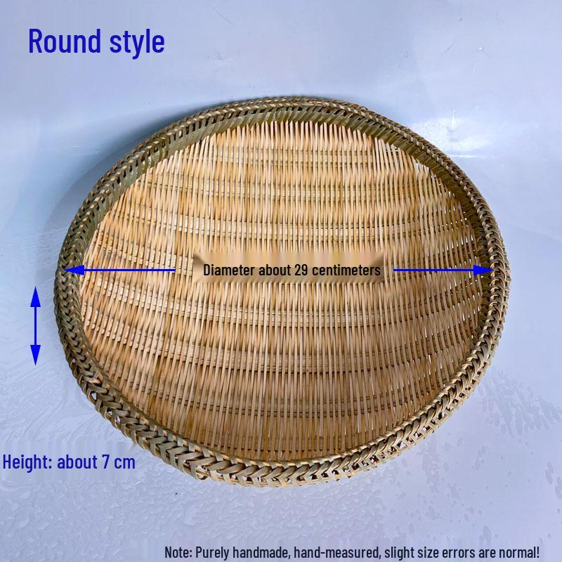 Bamboo Kitchen Basket for Washing and Drying Vegetables and Rice
Bamboo Kitchen Basket for Washing and Drying Vegetables and Rice