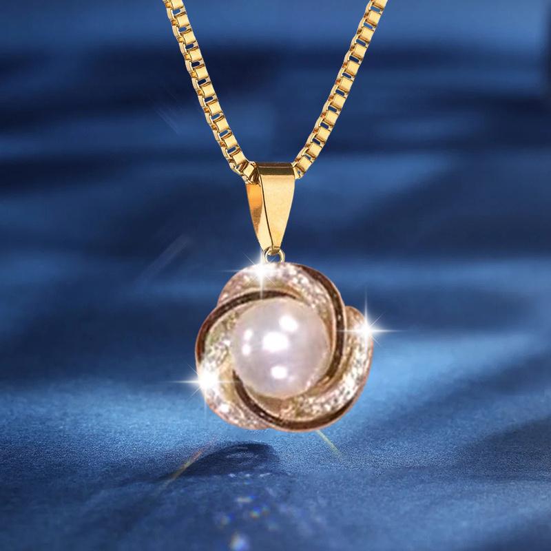 Simple Shiny Luxurious Fashionable Necklace Elegant New Creative Party Commemorative Jewelry Exquisite Christmas Birthday Gift
Simple Shiny Luxurious Fashionable Necklace Elegant New Creative Party Commemorative Jewelry Exquisite Christmas Birthday Gift
