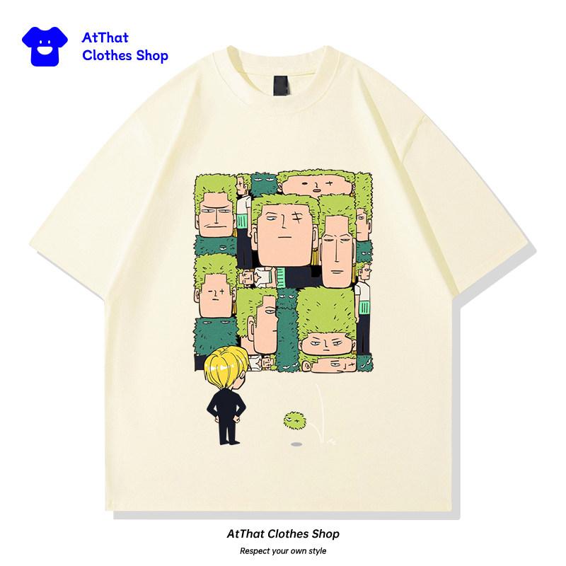 One Piece Peripheral Zoro Printed Loose Pure Cotton Tshirt for Men and Women A Trendy Brand with Printed Halfsleeve 4XL
One Piece Peripheral Zoro Printed Loose Pure Cotton Tshirt for Men and Women A Trendy Brand with Printed Halfsleeve 4XL