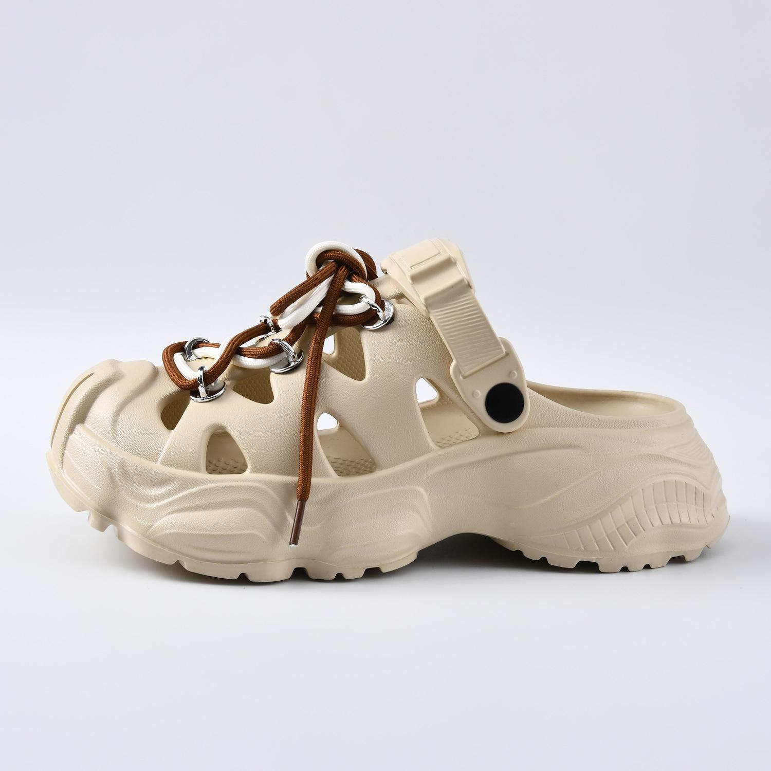 Мужские новые пляжные уличные нескользящие дезодорирующие шлепанцы с закрытым носком из ЭВА для лета 44-45 хаки
Мужские новые пляжные уличные нескользящие дезодорирующие шлепанцы с закрытым носком из ЭВА для лета 44-45 хаки