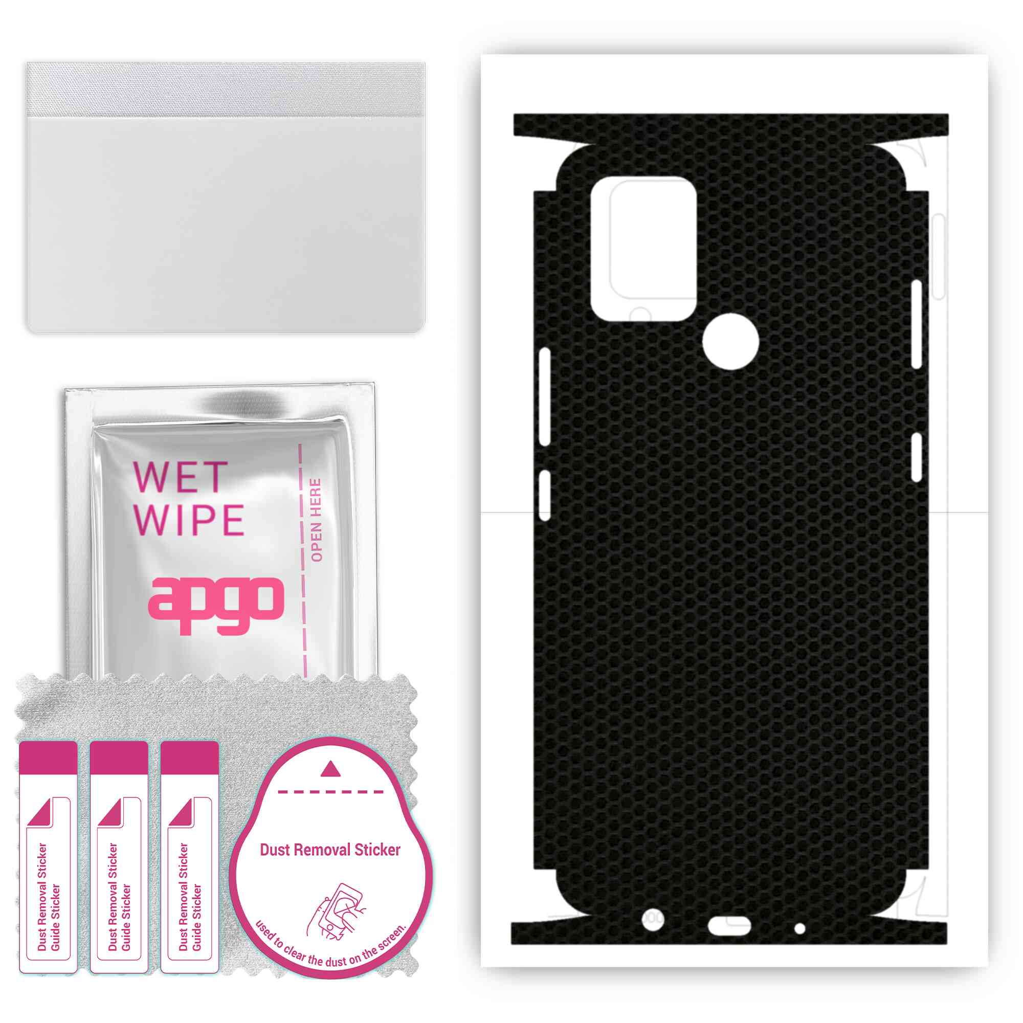 apgo Protective Skin Sticker for the back+sides compatible with Tecno Pova, Full Wrap Film, Foil, Vinyl - Pattern Matrix
apgo Protective Skin Sticker for the back+sides compatible with Tecno Pova, Full Wrap Film, Foil, Vinyl - Pattern Matrix