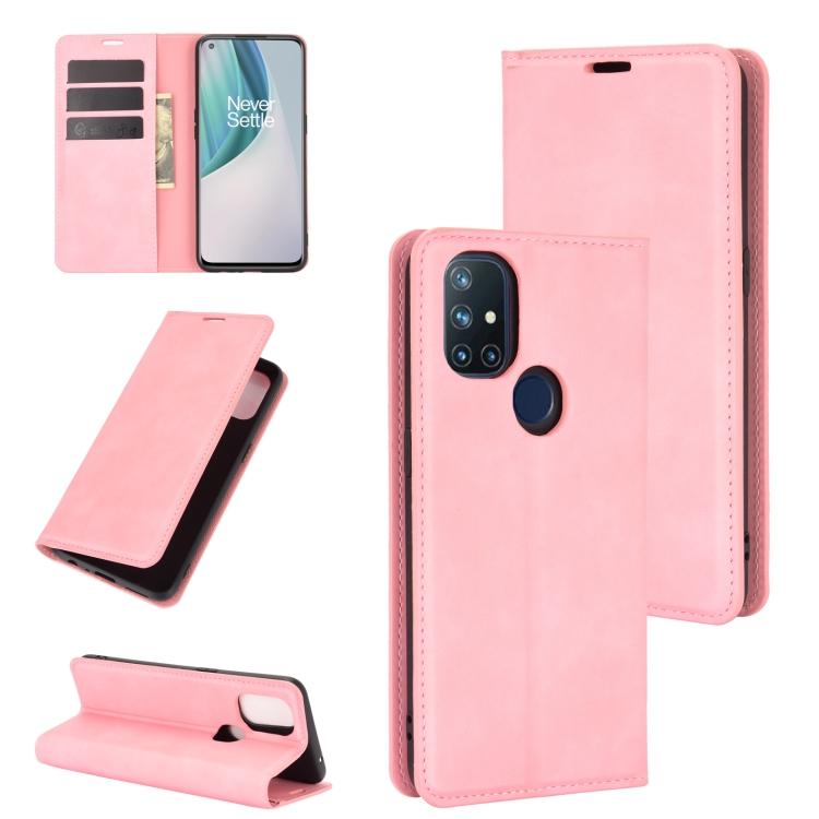 For OnePlus Nord N10 5G Retro-skin Business Magnetic Suction Leather Case with Holder & Card Slots & Wallet For OnePlus Nord N10 5G рожевий
For OnePlus Nord N10 5G Retro-skin Business Magnetic Suction Leather Case with Holder & Card Slots & Wallet For OnePlus Nord N10 5G рожевий
