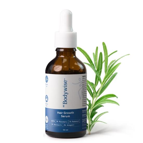 Сыворотка для волос Be Bodywise Rosemary | С 3% Redensyl, 2% Aminexil и 2% Anagain | Для более густых и крепких волос | Для всех типов волос | 50 мл
Сыворотка для волос Be Bodywise Rosemary | С 3% Redensyl, 2% Aminexil и 2% Anagain | Для более густых и крепких волос | Для всех типов волос | 50 мл