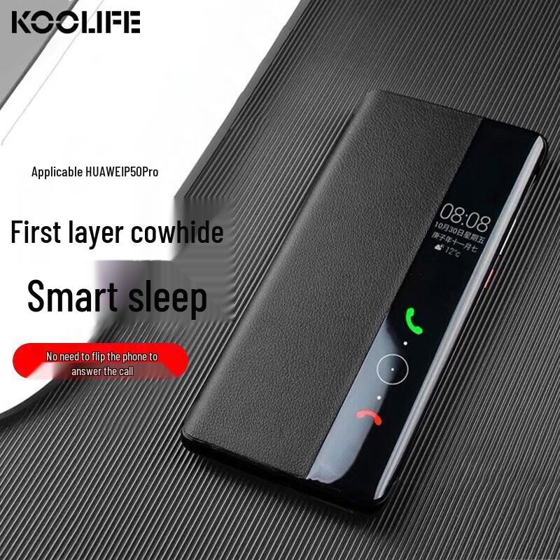 KOOLIFE Smart View Чехол-книжка из натуральной кожи
KOOLIFE Smart View Чехол-книжка из натуральной кожи