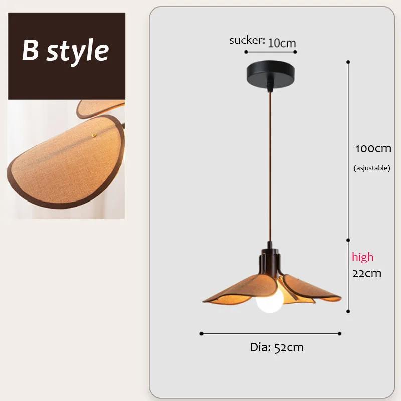 Японская тканевая люстра Hoom Decor Обеденный стол Подвесной светильник Светодиодное освещение для гостиной Спальня Лампа E27 Внутренний светильник NO Bulb
Японская тканевая люстра Hoom Decor Обеденный стол Подвесной светильник Светодиодное освещение для гостиной Спальня Лампа E27 Внутренний светильник NO Bulb