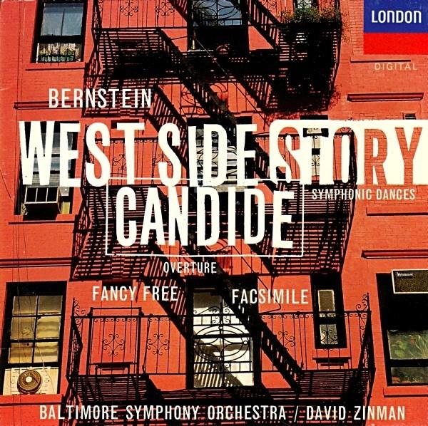 CD LEONARD BERNSTEIN, DAVID ZINMAN, BA - West Side Story / Candide Ov / Fanc 4529162 London Records 1997 US Classical Used
CD LEONARD BERNSTEIN, DAVID ZINMAN, BA - West Side Story / Candide Ov / Fanc 4529162 London Records 1997 US Classical Used